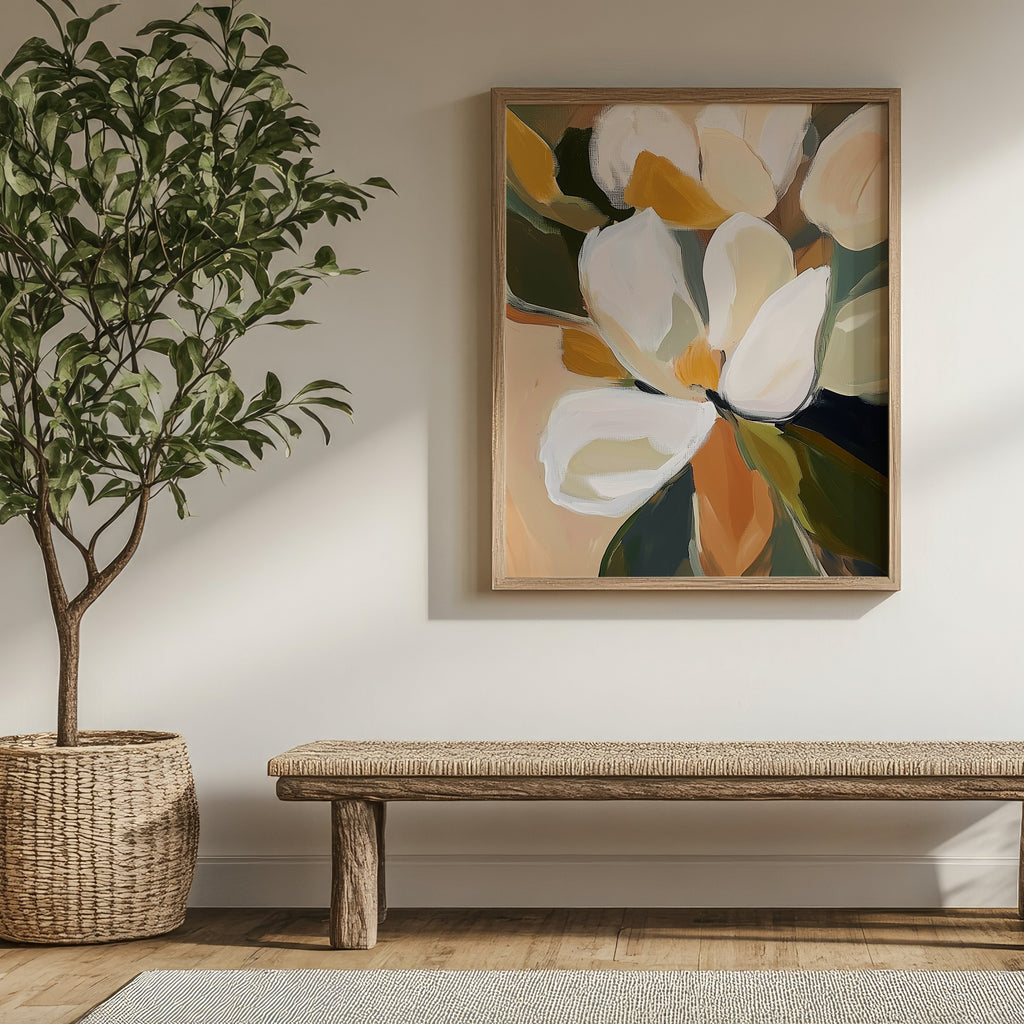 Magnolia Botanical I  Art Print