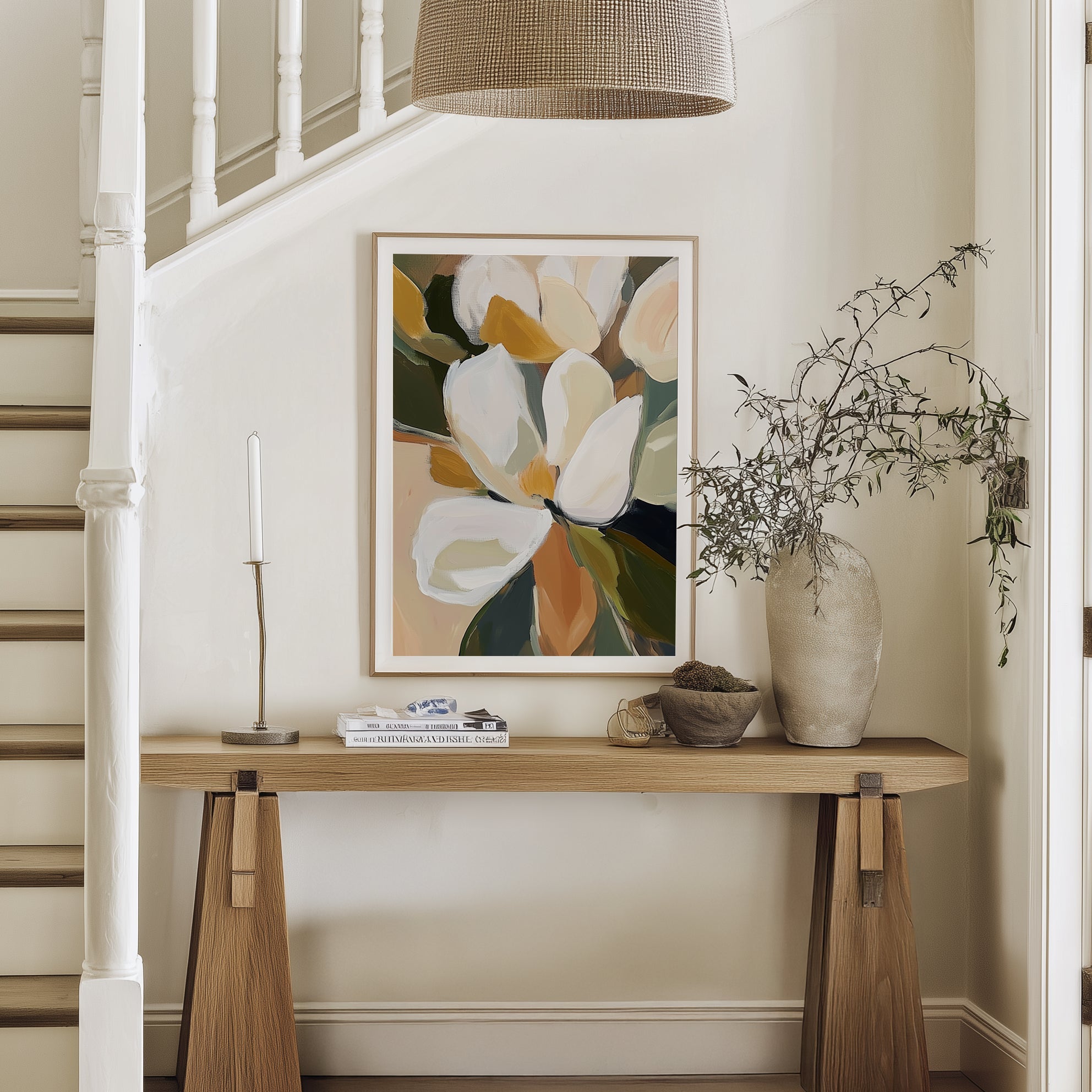 Magnolia Botanical I  Art Print