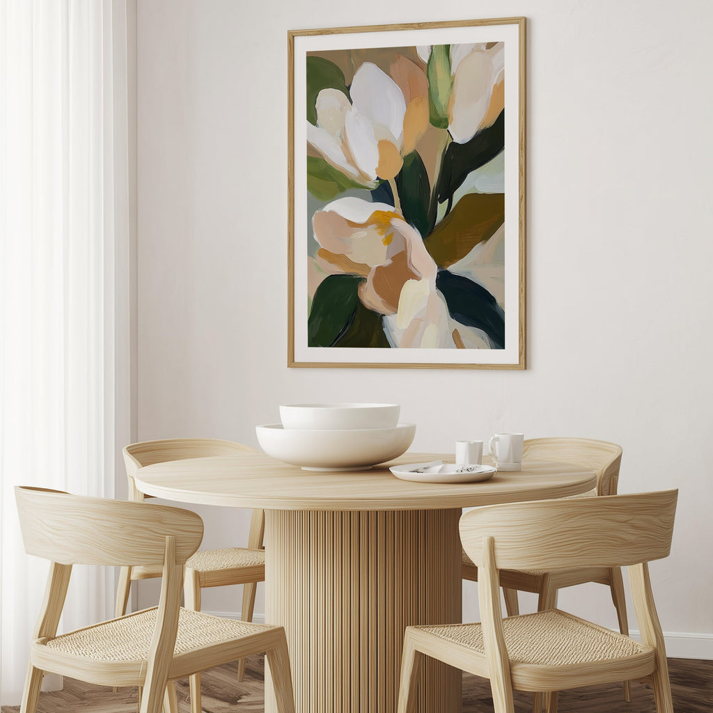 Magnolia Botanical ll Art Print