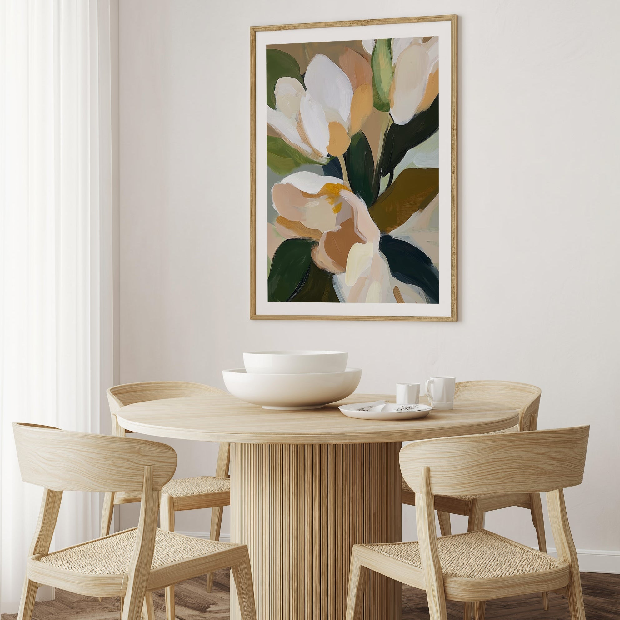 Magnolia Botanical ll Art Print