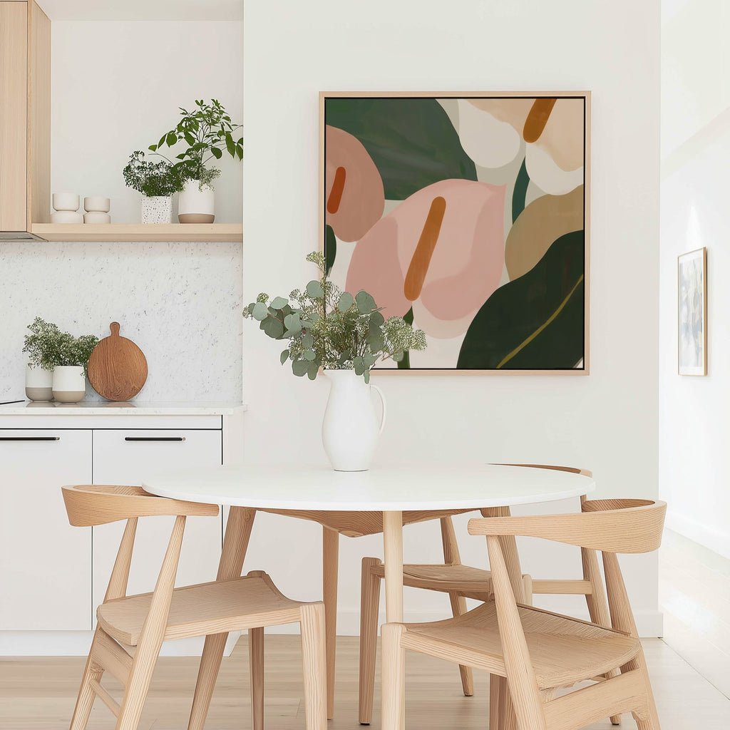 Anthurium l  - Framed Canvas