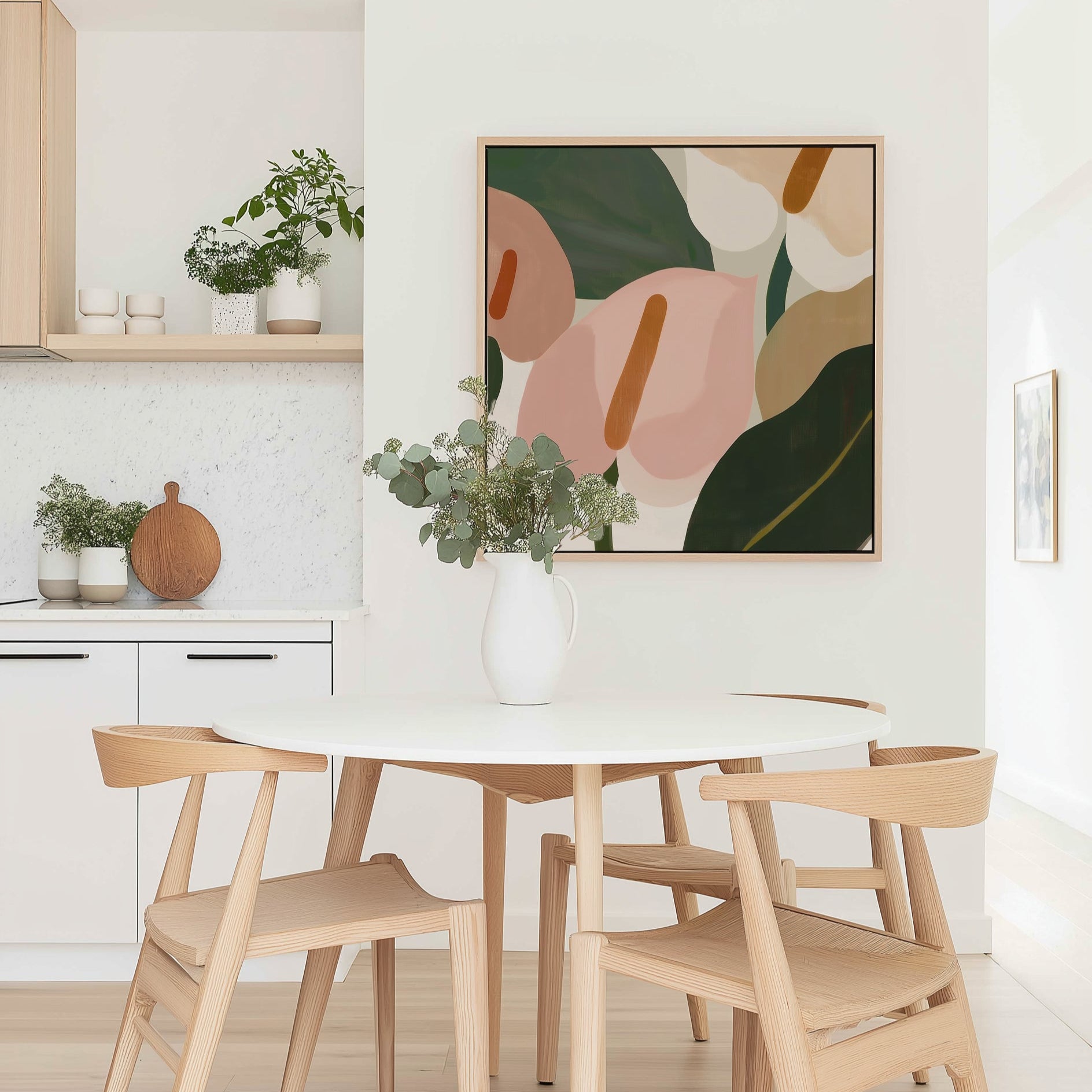 Anthurium l  - Framed Canvas