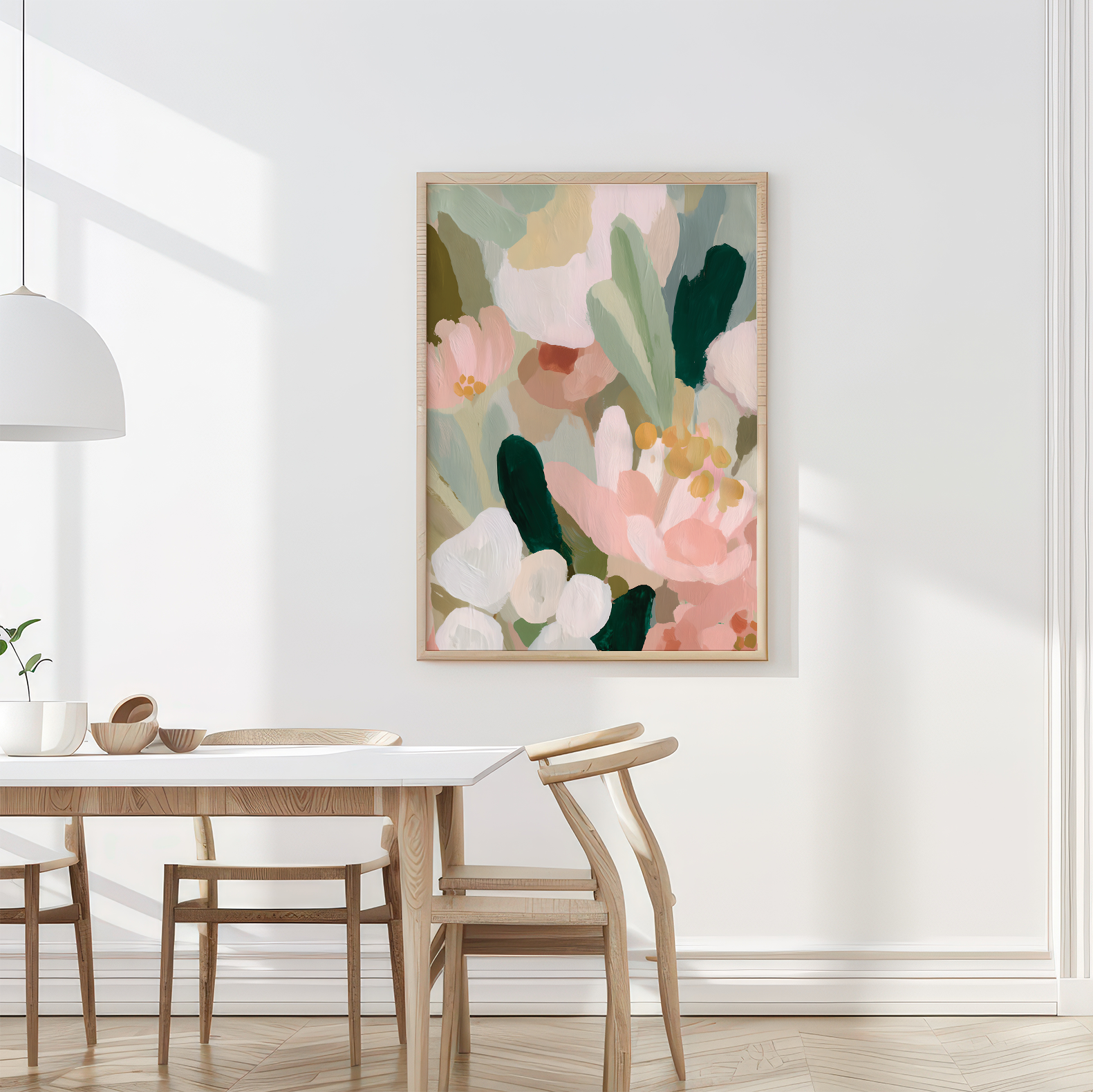 Abstract Australian Native Floral Wall Art Print