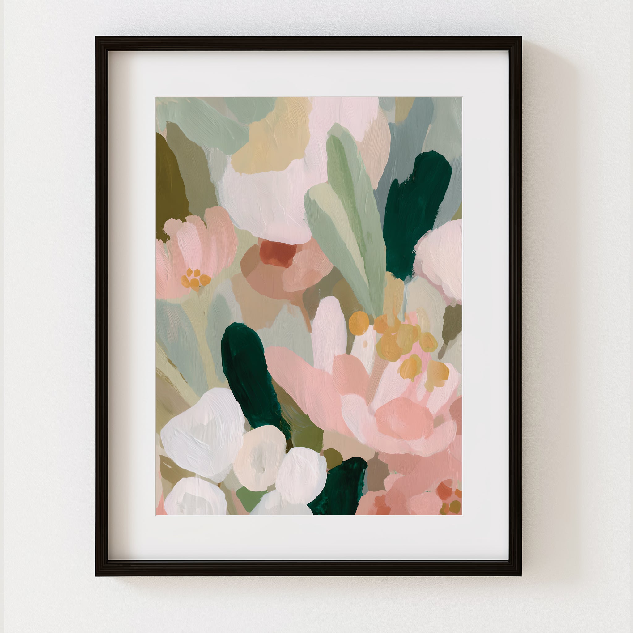 Abstract Australian Native Floral Wall Art Print